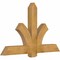 Ekena Millwork Redmond Rough Sawn Timber Gable Bracket, Western Red Cedar, 60"W x 38"H x 4"D x 6"F, 15/12 Pitch GBW060X38X0406RED00RWR - alternate 2